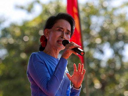 Aung San Suu Kyi has won, says Myanmar poll panel
