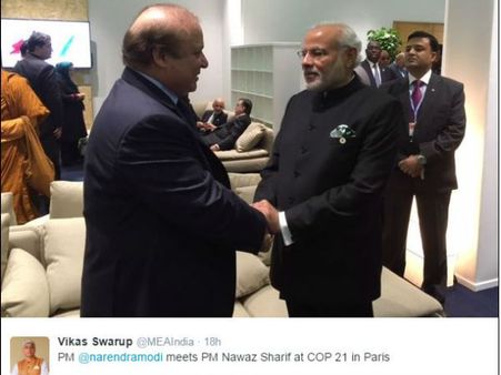 PM Modi-Nawaz meeting in Paris: How Pakistani media reacted