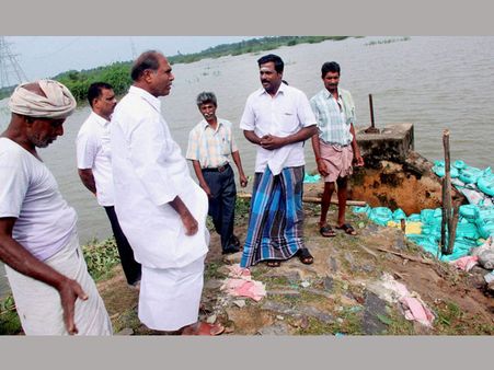 Puducherry rains: Rangasamy announces Rs 150 crore relief package for farmers