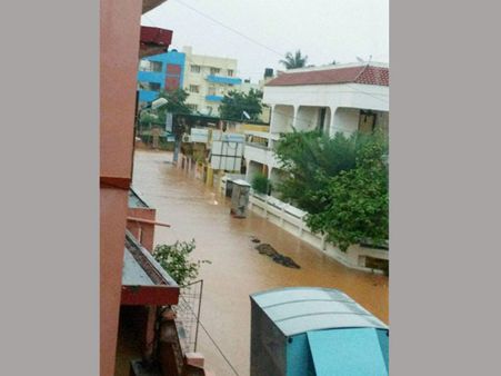 Rains continue to lash Puducherry