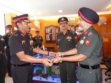 Maj Gen Nijjar: GOC of Karnataka, Kerala Sub-Area