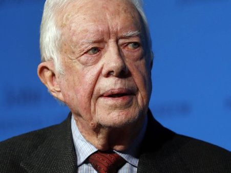 Ex-US president Carter declares he's free of cancer: reports