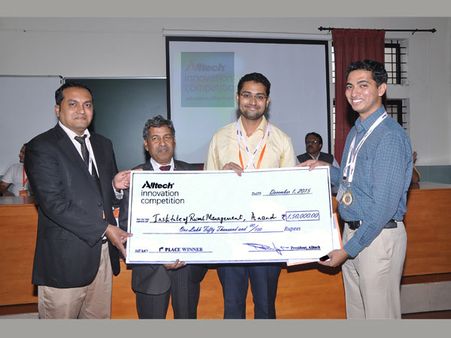Alltech Innovation Competition: Institute of Rural Management wins 1st prize!