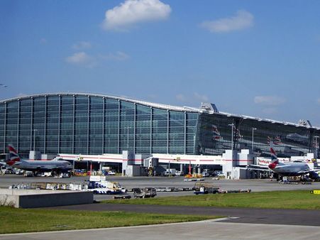Man stabs himself at London's Heathrow Airport