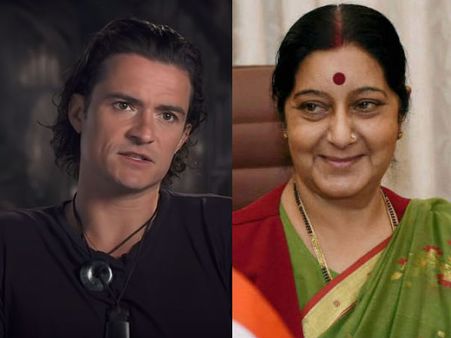 Actor Orlando Bloom deported, Sushma Swaraj comes to his aid