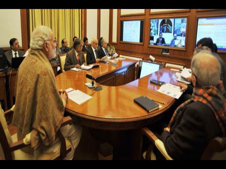 PM Modi reviews infra projects, wants early completion of Hyd Metro