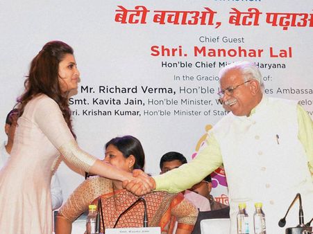 Haryana spends Rs 11.80 cr on 'Beti Bachao Beti Padhao': RTI