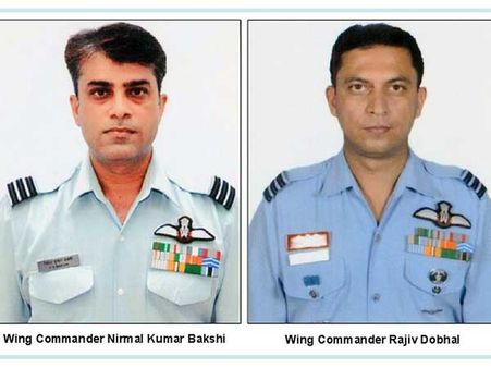 R-Day: IAF honour for two braveheart helicopter pilots