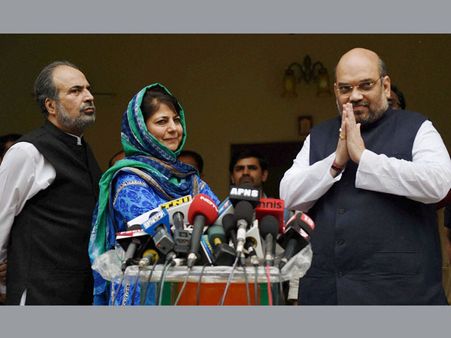 J&K govt: BJP, PDP a coalition that was never meant to be
