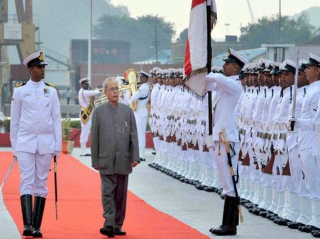 Navies have unique role in promoting goodwill, nurturing peace: President Pranab