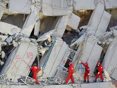 Taiwan quake death toll rise to 40