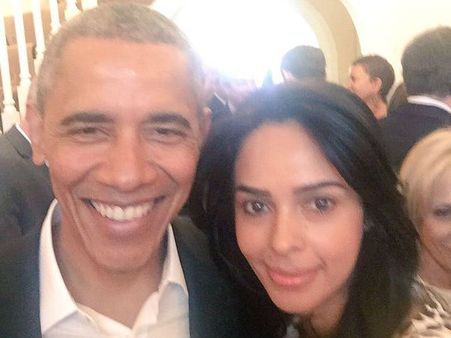 When Mallika Sherawat met US President Barack Obama, clicked selfie with him
