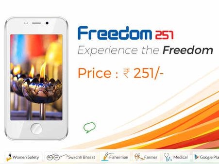 Is “Freedom 251” a smartphone scam? BJP MP Kirit Somaiya calls it a 
