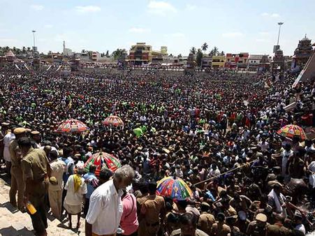 46 lakh people take part in Mahamaham festival