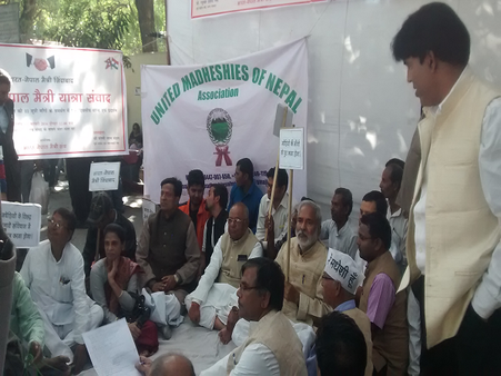 Nepal-Madhesi agitation reaches Delhi