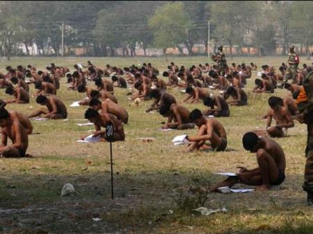 Bizarre: Know why candidates in Bihar asked to take off clothes during Army exam