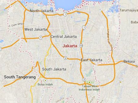 Taxi protest causes chaos in Jakarta