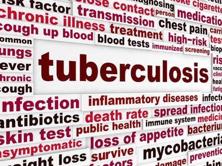 40% of India's population play host to the TB bacillus as a latent TB