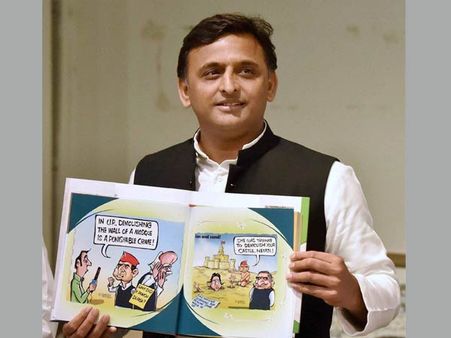Became CM with this very nose, it's 'good charm': Akhilesh Yadav