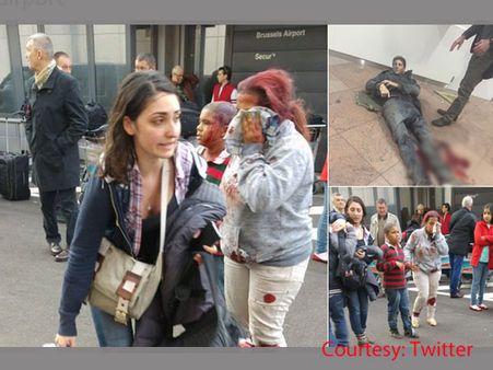 Brussels attack: Shout heard in Arabic before blasts, says Belgian news agency