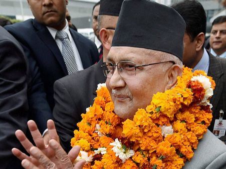 Nepal PM leaves for China, several accords on cards