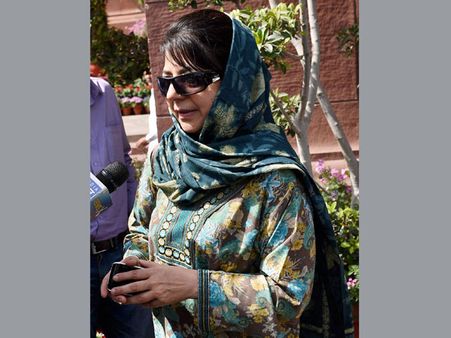 Mehbooba allocates portfolios to the council of Ministers