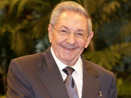 Raul Castro re-elected as first secretary of Cuba's Communist Party