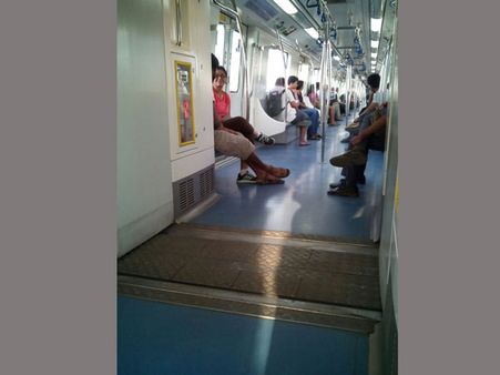 Bengalurians mill metro stations for their first ride to Mysore road