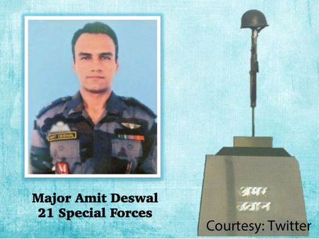 Major Amit Deswal martyred in operation in Manipur