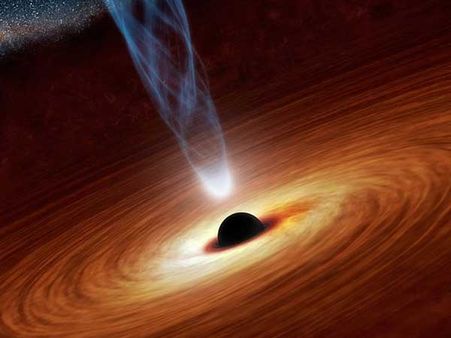 Giant black hole found by NASA in an unlikely place