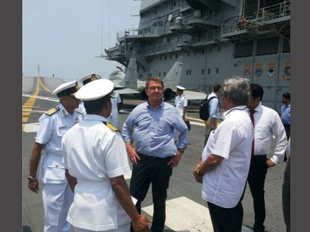 US Defence Secretary Ashton Carter begins business leg of India trip