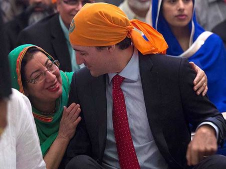 Video: Canadian PM Justin Trudeau greets on Baisakhi