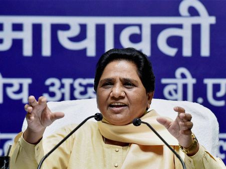 Mayawati attacks Modi, SP; sounds poll bugle at Ambedkar rally
