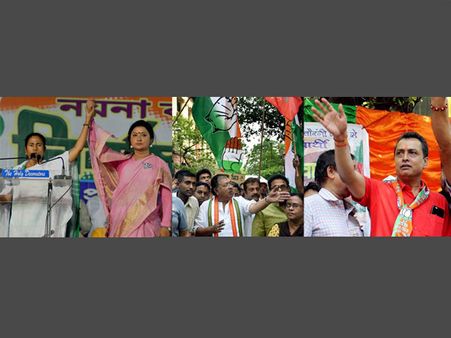 Top contest of West Bengal polls 2016: Nayana vs Somen vs Ritesh in Chowringhee