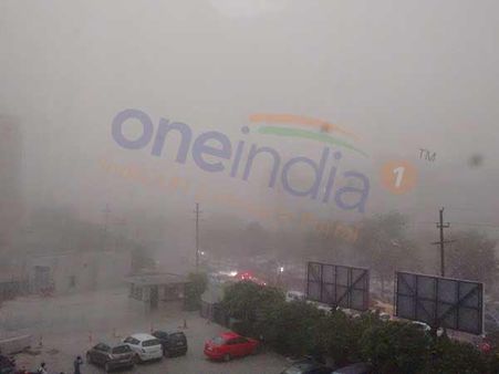 In pics: Rains lash national capital after massive dust storm
