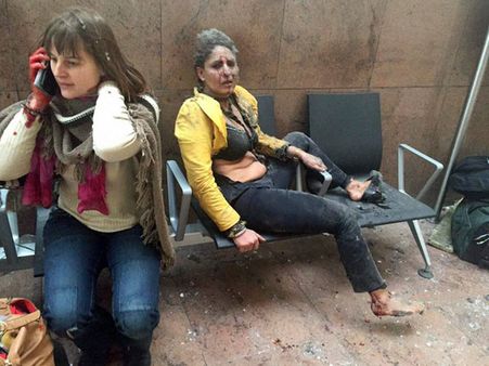 Jet Airways crew member injured in Brussels attack returns home