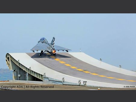 LCA naval platforms begin night flying from SBTF in Goa