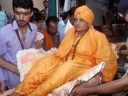 Malegaon blasts: Charges against Sadhvi Pragya dropped