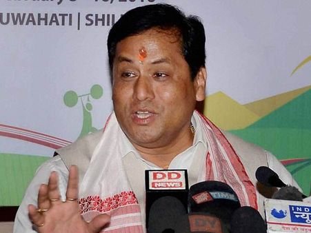Sonowal takes stock of damages caused by storm in Majuli