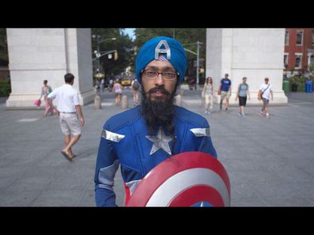 'Sikh Captain America' takes on hate, intolerance and Donald Trump
