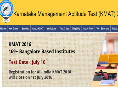 Karnataka KMAT 2016 results declared: Check the results here