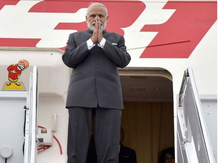 PM Narendra Modi arrives in Mexico after wrapping up US visit