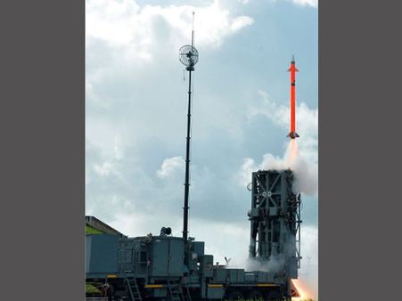 Indo-Israel medium range missile has successful twin strikes