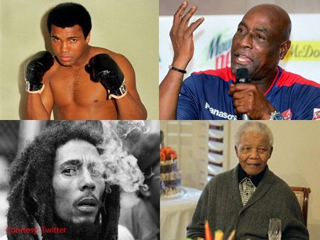 Muhammad Ali, Viv Richards, Bob Marley: Each a Nelson Mandela in their own fields
