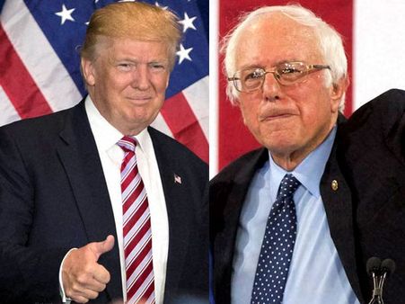 Sanders asks Trump not to tweet after latter says he's 