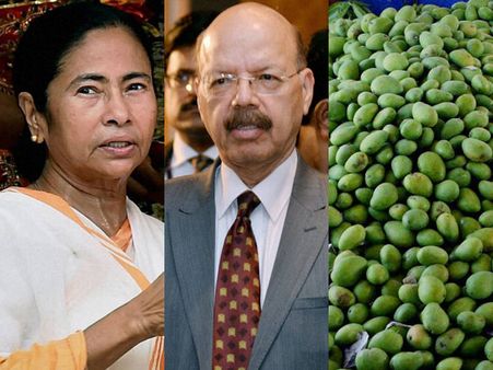 Forget the past: Mamata sends EC three basketful of mangoes