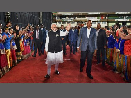 Narendra Modi describes 'Kenya a valued partner of India'