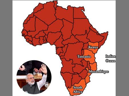 Narendra Modi's Africa visit in 2016: The high points