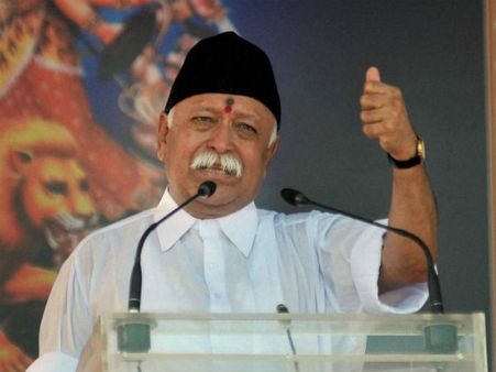 People are free to join or leave Sangh: Bhagwat