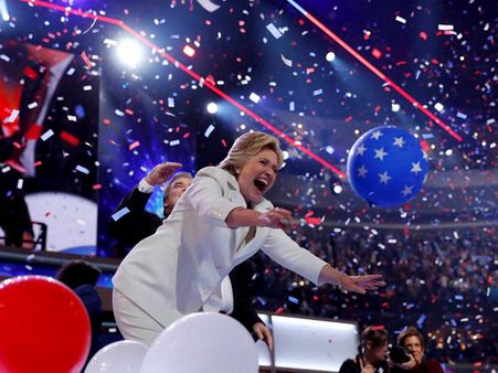 Pics: When Hillary Clinton ruled Democratic convention